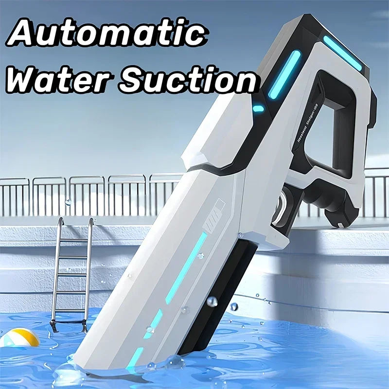 Electric Automatic Water Storage Gun Toys Portable Children Summer Beach Outdoor Fight Fantasy Spray Gun Toys Boy Kid AdultĀ Game