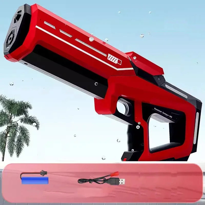 Electric Automatic Water Storage Gun Toys Portable Children Summer Beach Outdoor Fight Fantasy Spray Gun Toys Boy Kid AdultĀ Game