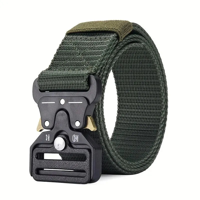 New Men's Tactical Nylon Multi-function Belt Retro Outdoor Adventure Belt Fashion Men's Waist Accessories Wholesale