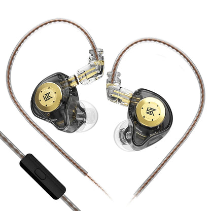 KZ edx pro Headset Dynamics in the Ear Monitor Hifi Wired Headset Bass Stereo Game Music Headset Noise Cancellation Headset
