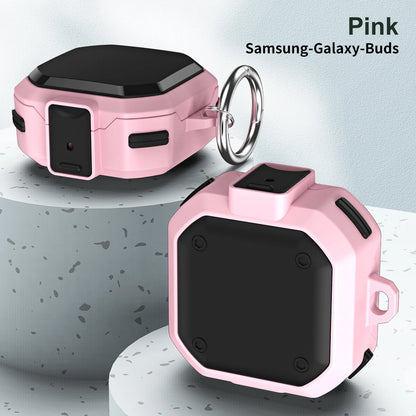 Clearance_Mechanical Switch Protective Case Cover For Samsung Galaxy Buds 2 Live Pro / Pro 2 Earphone Lock Protective Sheath wit