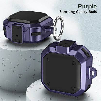 Clearance_Mechanical Switch Protective Case Cover For Samsung Galaxy Buds 2 Live Pro / Pro 2 Earphone Lock Protective Sheath wit