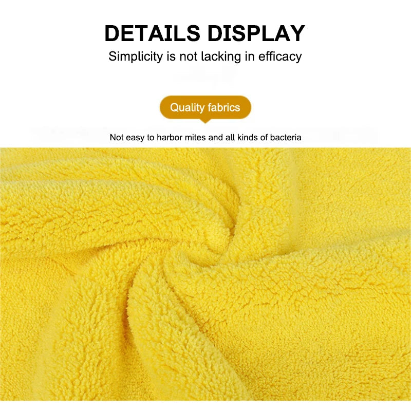 SEAMETAL Premium Microfiber Car Wash Towel – High-End Absorbent Drying & Detailing Cleaning Cloth for Vehicles