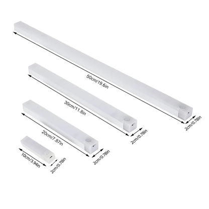 Wireless Rechargeable LED Night Lights Motion Sensor Lights Closet Kitchen Night Lights Bedroom Sensor Light Cabinet Stair Light