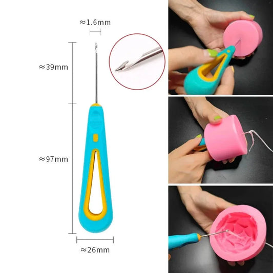 100Pcs Candle Holder 61m Cotton Candle Wick Smokeless Aromatherapy Cylindrical Candle Thread Candle Making Kit DIY Candle Maker