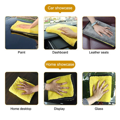 SEAMETAL Premium Microfiber Car Wash Towel – High-End Absorbent Drying & Detailing Cleaning Cloth for Vehicles
