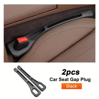 2Pcs Car Seat Gap Plug Strip 2025 Proof Seat Gap Storage Organizer Side Seam Car Gap Filler Leak Interior Decoration Universal