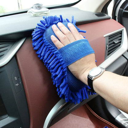 Car Cleaning Sponge Car Wash Care Washing Brush Pad Cleaning Tool Microfiber Polishing Dusting Scratch-free Washing Cars Floors