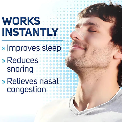 10/50/100pcs Breathing Nasal Strips Right Way Stop Snoring Anti Snoring Strips Easier Better Breathe Health Care Sleeping Well