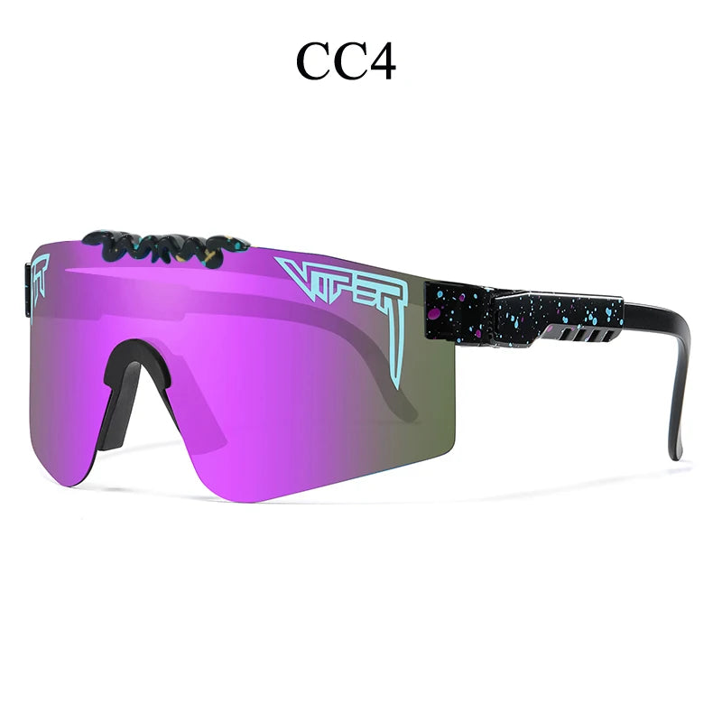 Adult UV400 Cycling Glasses Pit Viper Sunglasses Men Women Outdoor Baseball Eyewear Sport Goggles Mtb Sun Shades