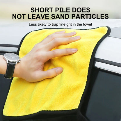 SEAMETAL Premium Microfiber Car Wash Towel – High-End Absorbent Drying & Detailing Cleaning Cloth for Vehicles