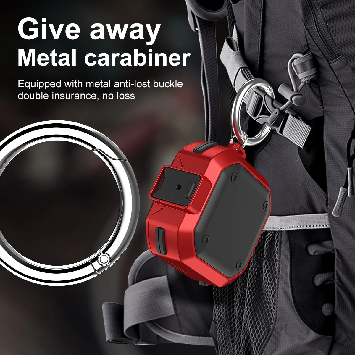 Clearance_Mechanical Switch Protective Case Cover For Samsung Galaxy Buds 2 Live Pro / Pro 2 Earphone Lock Protective Sheath wit