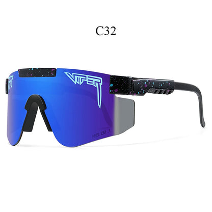 Adult UV400 Cycling Glasses Pit Viper Sunglasses Men Women Outdoor Baseball Eyewear Sport Goggles Mtb Sun Shades