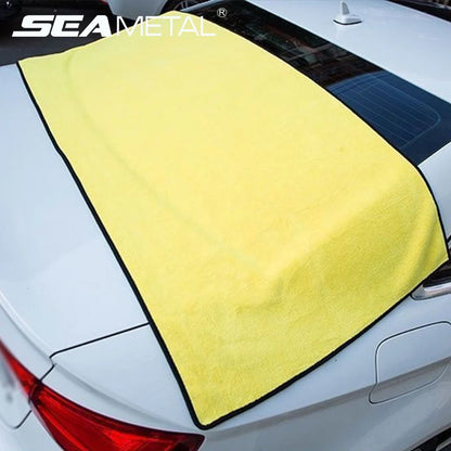 SEAMETAL Premium Microfiber Car Wash Towel – High-End Absorbent Drying & Detailing Cleaning Cloth for Vehicles
